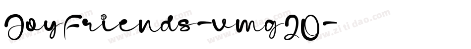 JoyFriends-vmg2O字体转换