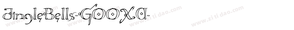 JingleBells-GOOXA字体转换