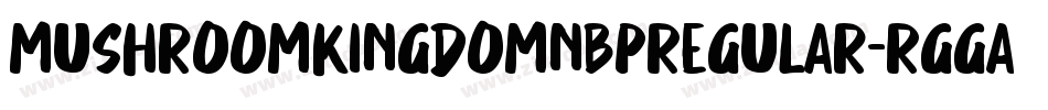 MushroomKingdomNbpRegular-RGGA字体转换