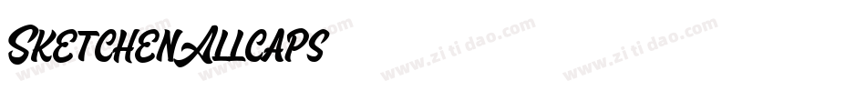 SketchenAllcaps字体转换