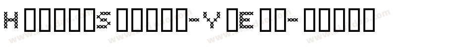 HovdenStitch-YzEvo字体转换