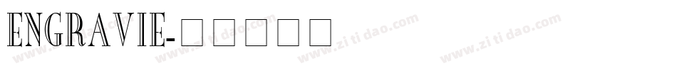 ENGRAVIE字体转换