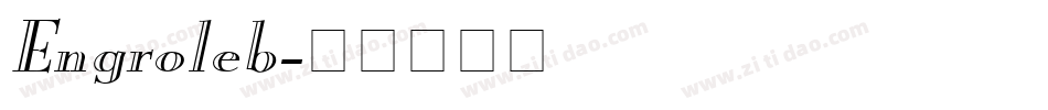 Engroleb字体转换