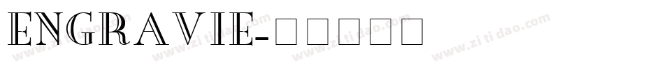 ENGRAVIE字体转换