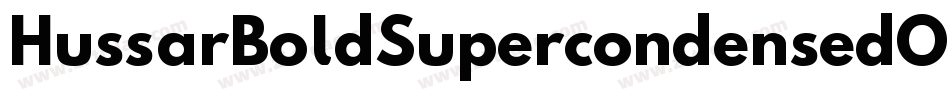 HussarBoldSupercondensedObliqueThree-qq9d字体转换