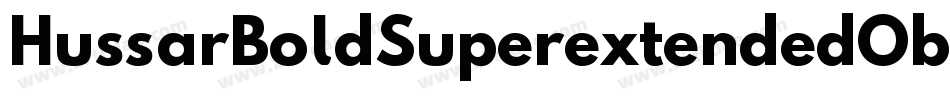HussarBoldSuperextendedObliqueFive-GegP字体转换