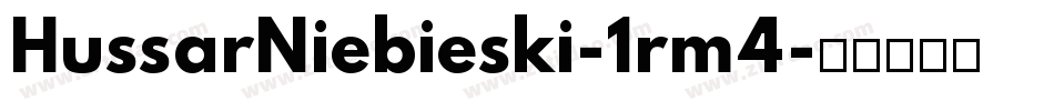 HussarNiebieski-1rm4字体转换