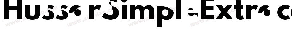 HussarSimpleExtracondensedGhostOppositeobliqueThree-Ka5W字体转换