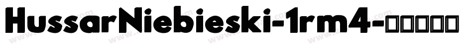 HussarNiebieski-1rm4字体转换