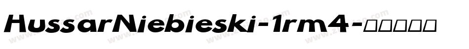 HussarNiebieski-1rm4字体转换