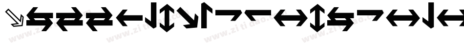 HussarSimpleSuperextendedGhostOppositeoblique3-RGz3字体转换