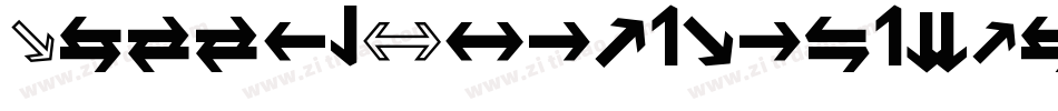 HussarTechnicznyOutline-g535字体转换