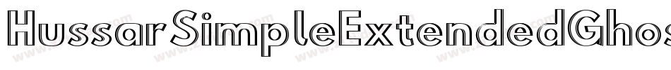 HussarSimpleExtendedGhost-BeyB字体转换
