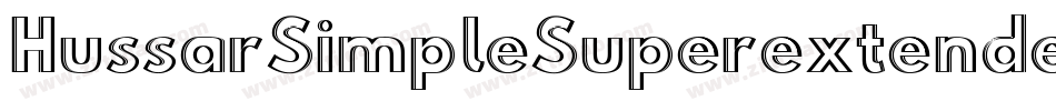HussarSimpleSuperextendedGhost-ndyY字体转换