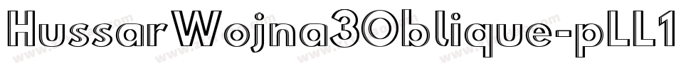 HussarWojna3Oblique-pLL1字体转换