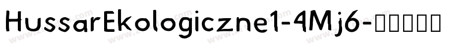 HussarEkologiczne1-4Mj6字体转换