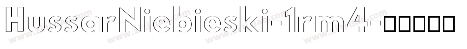 HussarNiebieski-1rm4字体转换