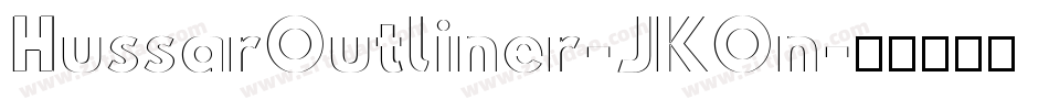 HussarOutliner-JKOn字体转换