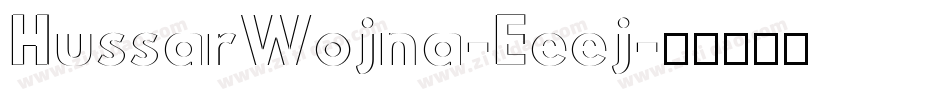HussarWojna-Eeej字体转换