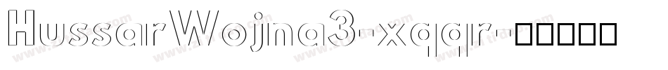 HussarWojna3-xqqr字体转换