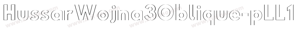 HussarWojna3Oblique-pLL1字体转换