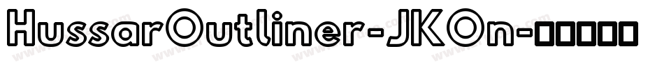 HussarOutliner-JKOn字体转换