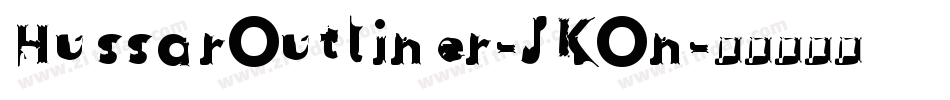 HussarOutliner-JKOn字体转换