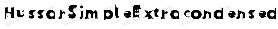 HussarSimpleExtracondensedGhostOppositeobliqueThree-Ka5W字体转换
