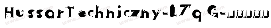 HussarTechniczny-L7qG字体转换