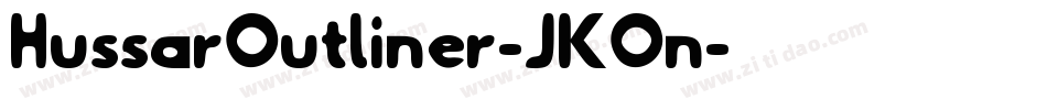 HussarOutliner-JKOn字体转换