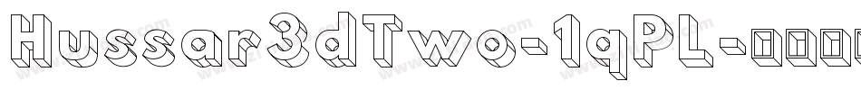 Hussar3dTwo-1qPL字体转换