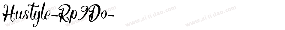 Hustyle-Rp9Do字体转换