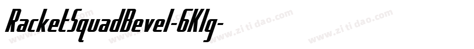 RacketSquadBevel-6Klg字体转换