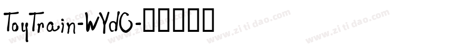 ToyTrain-WYdO字体转换