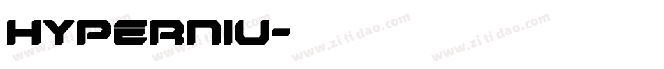 HYPERNIU字体转换