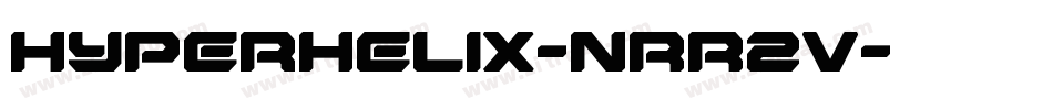 HyperHelix-nRR2V字体转换