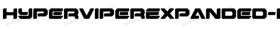 HyperViperExpanded-L337E字体转换