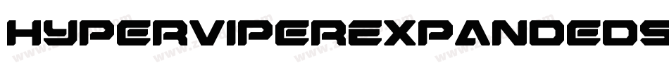 HyperViperExpandedSemiItal-X33eZ字体转换
