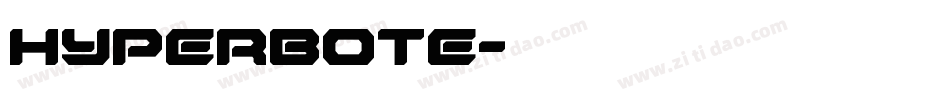 Hyperbote字体转换