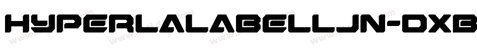 Hyperlalabelljn-dxBV字体转换