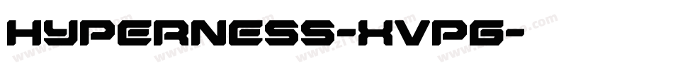 Hyperness-XVpG字体转换