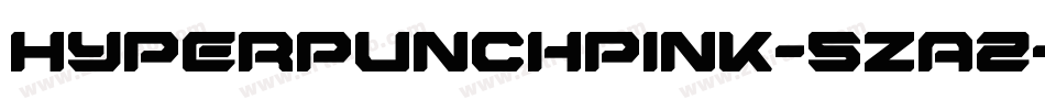 Hyperpunchpink-5zAZ字体转换