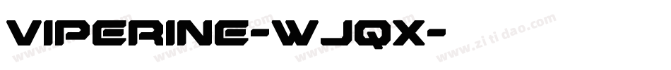 Viperine-wjqx字体转换
