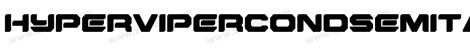 hypervipercondsemital字体转换