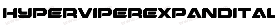 hyperviperexpandital字体转换