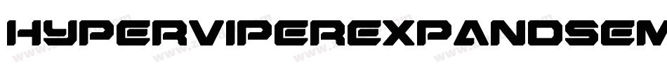 hyperviperexpandsemital字体转换