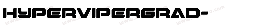 hypervipergrad字体转换