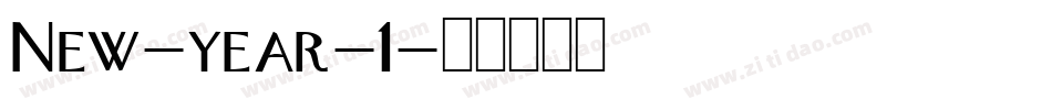 New-year-1字体转换