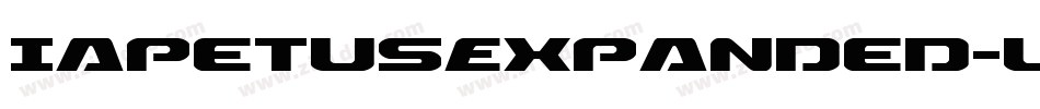 IapetusExpanded-LMy5字体转换