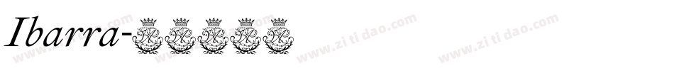 Ibarra字体转换